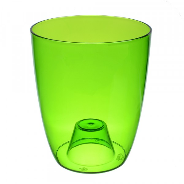 Фото Кашпо орхидея d125мм зеленый