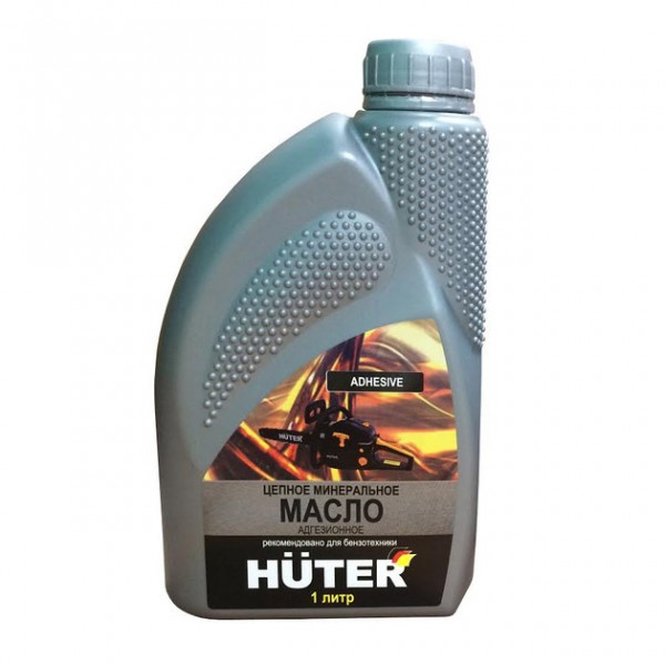 Фото Масло цепное huter 1,0л минеральное 73/8/2/1