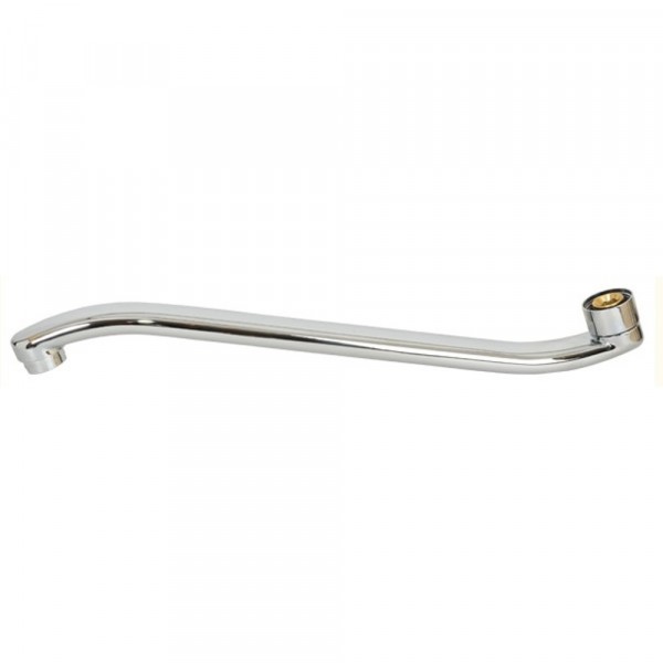 Фото Излив плоский s-образный 30см для ванны mp-у ис.200180