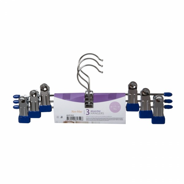 Фото Набор вешалок для брюк/юбок neo blue 30с