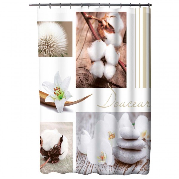 Фото Шторка д/ванной нежность 180*180