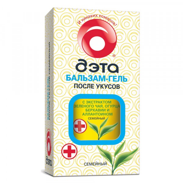 Фото Бальзам гель дэта после укусов 20мл