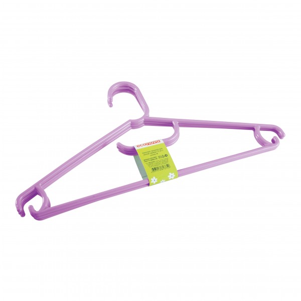 Фото Набор вешалок 3шт для легкой одежды эконова р.48 4312354