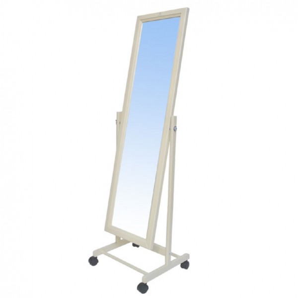 Фото Зеркало напольное leset мэмфис, слоновая кость