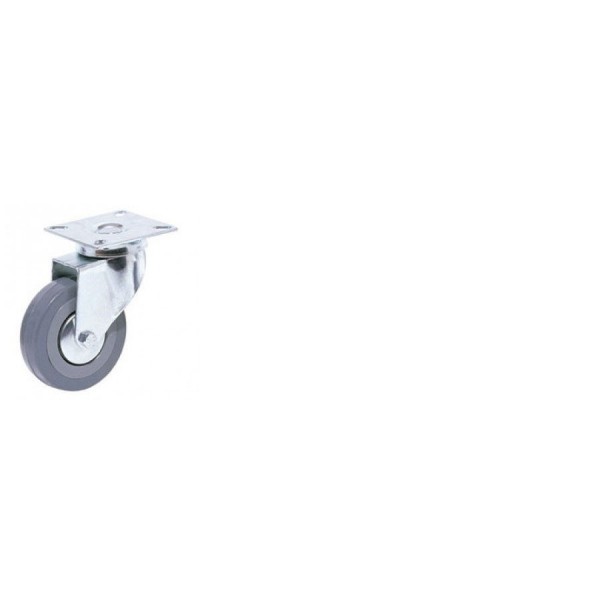 Фото Опора аппаратная поворотная d-50 мм, серая резина, подшипник.арт. scg25