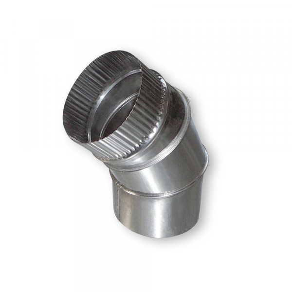 Фото Колено d150 45° нерж. b- 1мм 39510