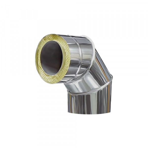 Фото Колено-сэндвич d115/200 90° нерж. b- 1мм/b- 0,5мм 38905