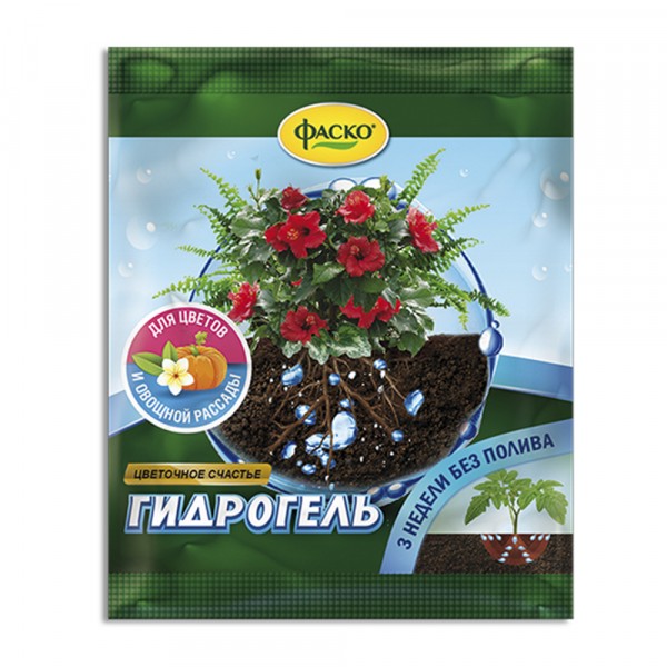 Фото Гидрогель фаско цветочное счастье 20г