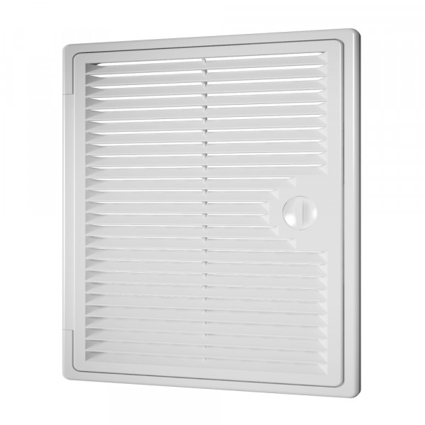 Фото Люк-дверца 300*300мм пластик, вентилир., с ручкой-задвижкой, 3030дф, era