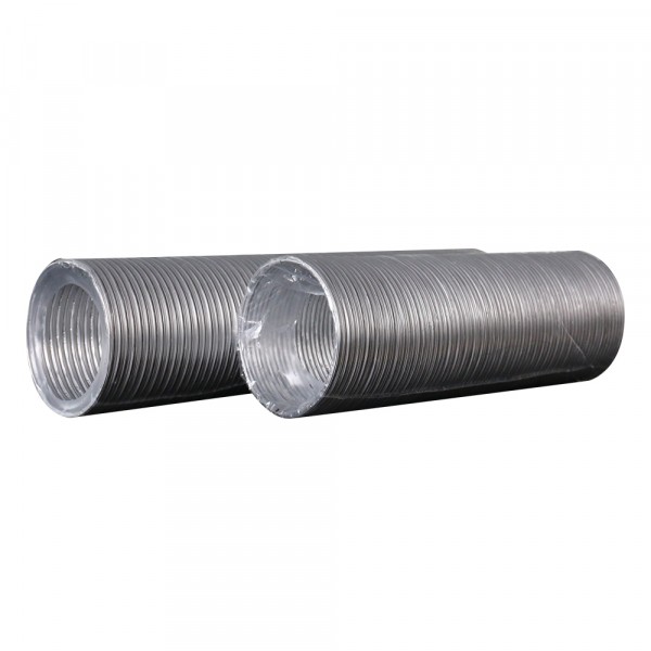 Фото Канал-воздуховод гибкий гофрир. 110мм, алюминиевый до 3м, 11ва, эра