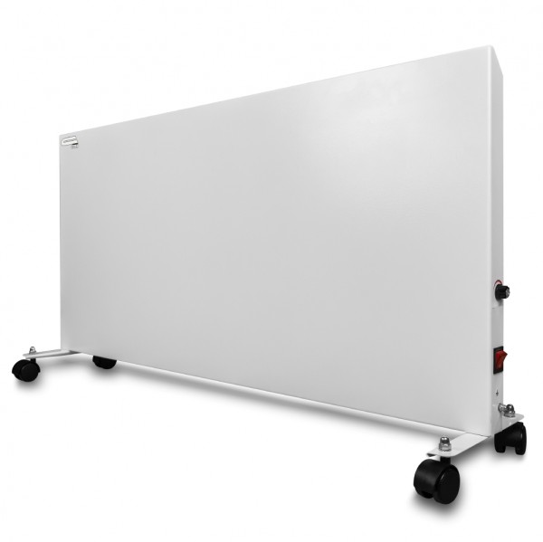 Фото Панель электронагревательная стн белая 300вт с мех. терморегулятором (колесики)