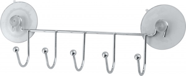 Фото Вешалка 5 крючков eline-wh-1