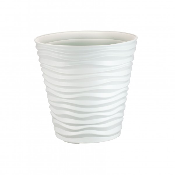 Фото Кашпо дюна d460мм h 450мм 50л бел.