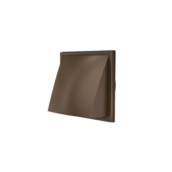 Фото Выход стенной вытяжной с обратным клапаном 150х150 с фланцем d125, asa. кор 1515к12,5фв кор