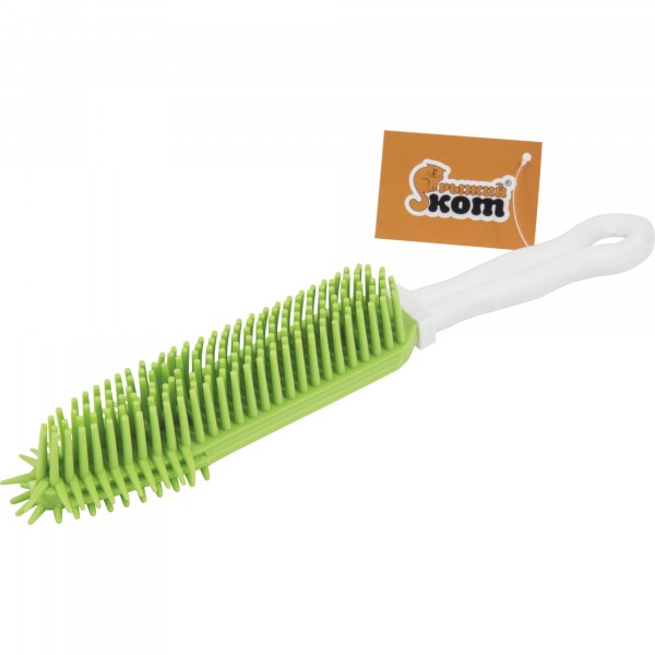 Фото Щетка-евросметка с ручкой рыжий кот 310140