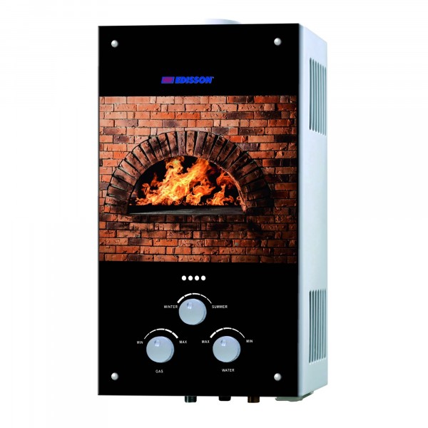 Колонка газовая edisson s 20 g (камин)