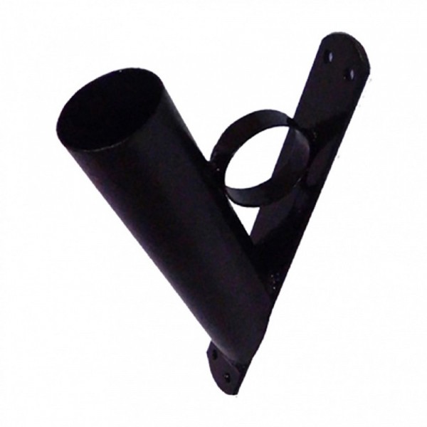 Фото Флагшток 240мм d-50мм черный - накл. tech-krep