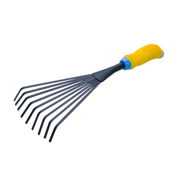 Фото Мини веерные грабли 9 зубцов brigadier 81013