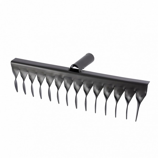 Фото Грабли 14-зубые,350мм,без черенка,витые   сибртех 61752