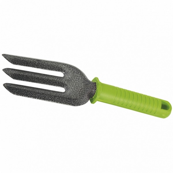 Фото Вилка посадочная 3-зубая, защитное покрытие, пластиковая рукоятка palisad 62387