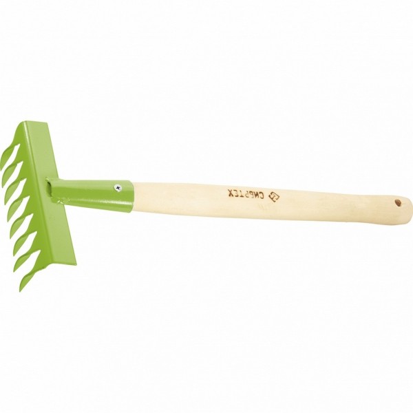 Фото Грабли витые 8-зубые,160мм,с рукояткой,385мм   сибртех 61761