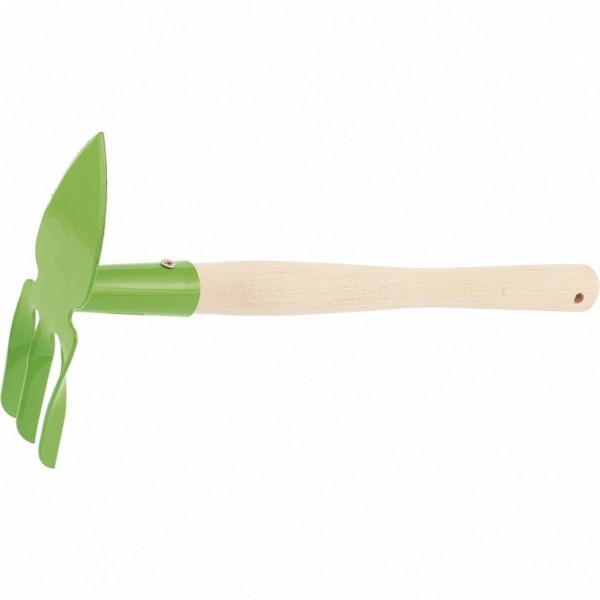 Мотыжка комбинированная,3 витых зуба+лепесток, с черенком  сибртех 62306