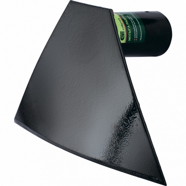 Мотыга 190х120мм радиусная без черенка  сибртех 62365