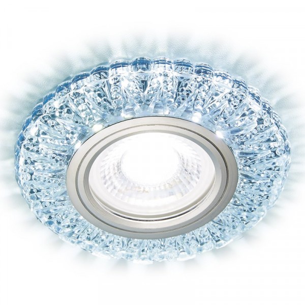 Фото Светильник точечный ambrella light led s310 ch белый gu5.3 1х3вт