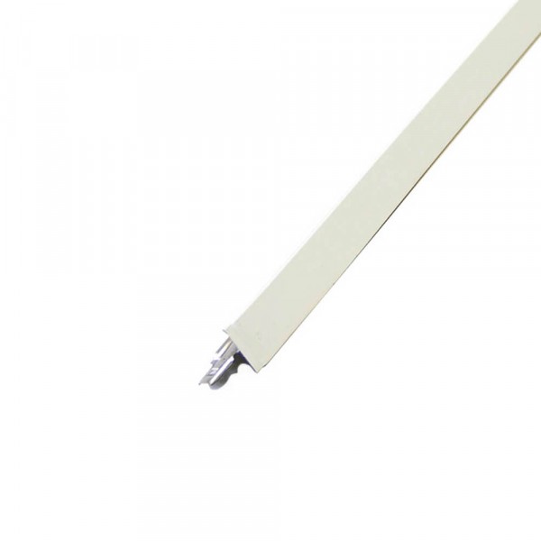 Фото Т-профиль 24 мм эконом белый матовый длина 1,2 м.