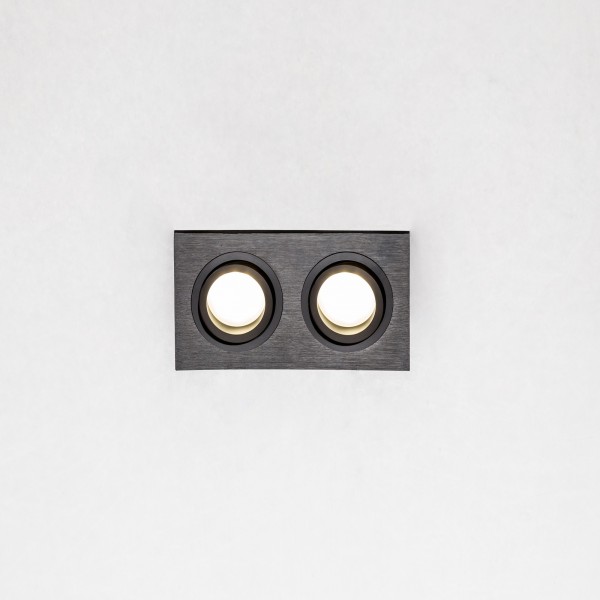 Фото Светильник точечный cast 80 brushed black