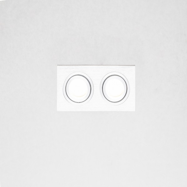 Фото Светильник точечный cast 80 brushed silver