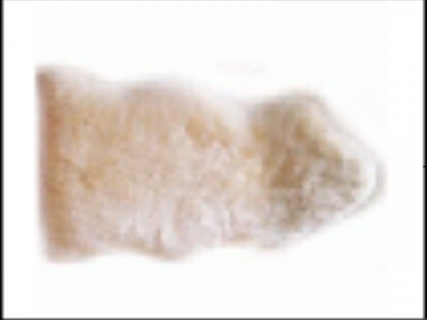 Шкура овечья 90*55 белая искусственная vortex 40/5