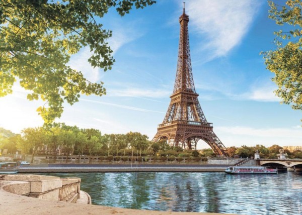 Фото Фотообои набережная в париже х 5 премиум 272*194см /8 листов/