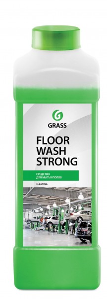 

средство для мытья полов floor wash strong 1л щелочное