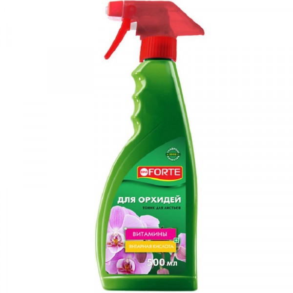 Фото Спрей тоник bona forte для орхидей 500мл