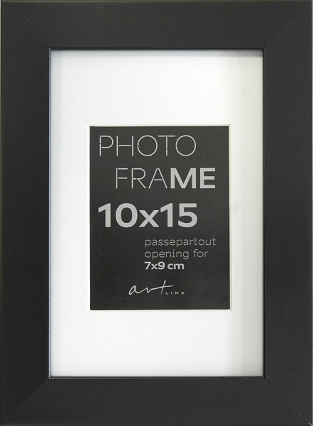 Фото Фоторамка gloria black 10х15 37317