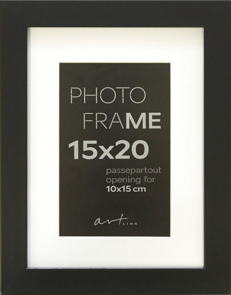 Фото Фоторамка gloria black 15х20 37319