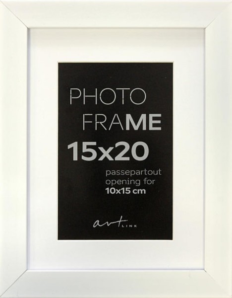 Фото Фоторамка gloria white 15х20 37328