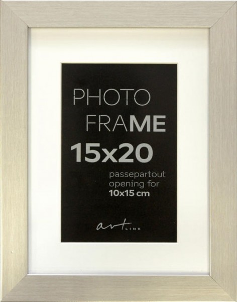 Фото Фоторамка gloria silver 15x20 37337