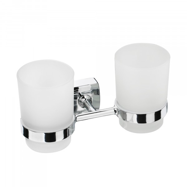 Фото Двойной держатель стакана настенный keiz