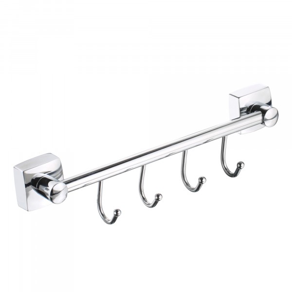 Фото Полотенцедержатель 30 см с 4 крючками keiz