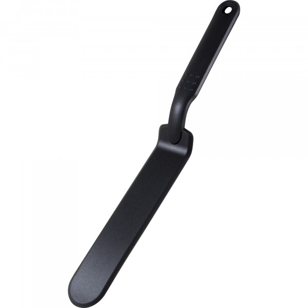 Фото Лопатка кулинарная кондитерская 32*4см mallony cuoco черный нейлон 003591