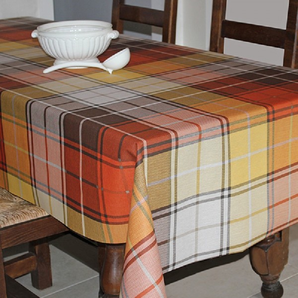 Фото Клеенка alba 140см кантри коричневая 131012