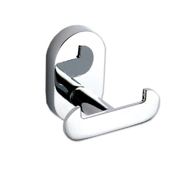 Фото Крючок двойной brass fora