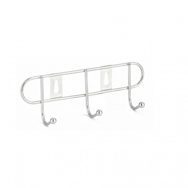 Фото Вешалка настенная с 3 крючками