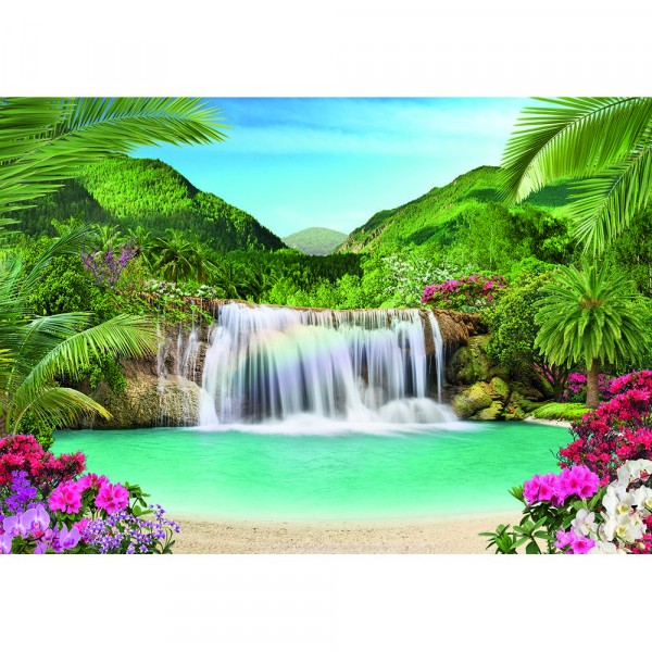 Фото Фотообои райский уголок х 5 премиум 291*204см /9 листов/