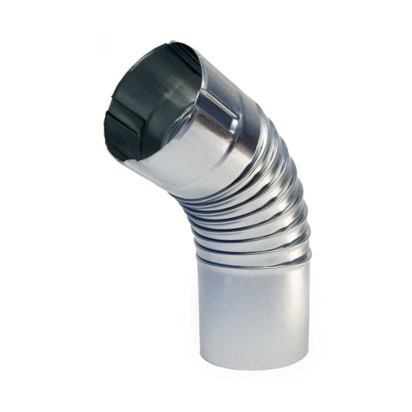 Фото Колено оцинкованное, d-100 мм