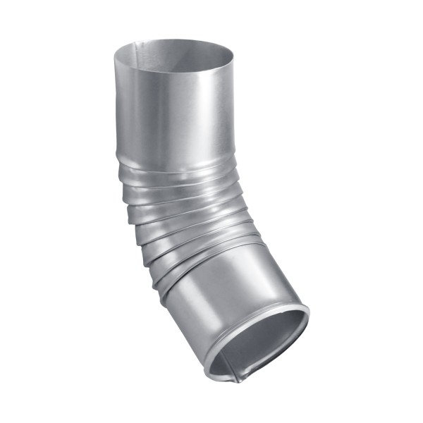 Фото Колено стока оцинкованное, d-100 мм