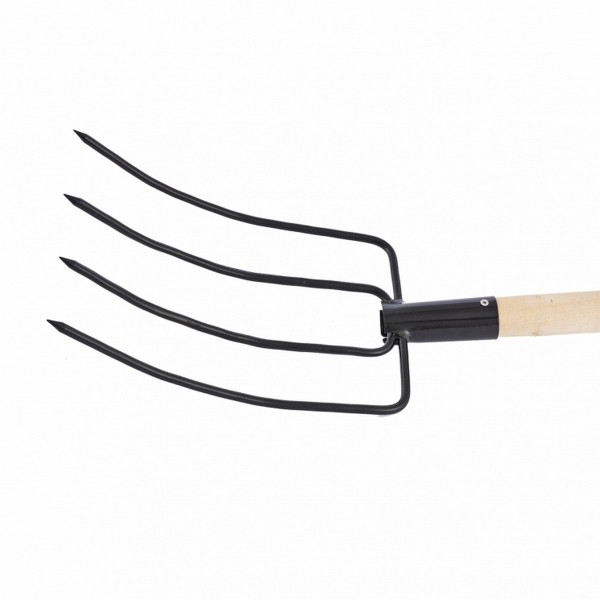 Вилы 4-х рогие сенные,210х310мм,с черенком  сибртех 63807