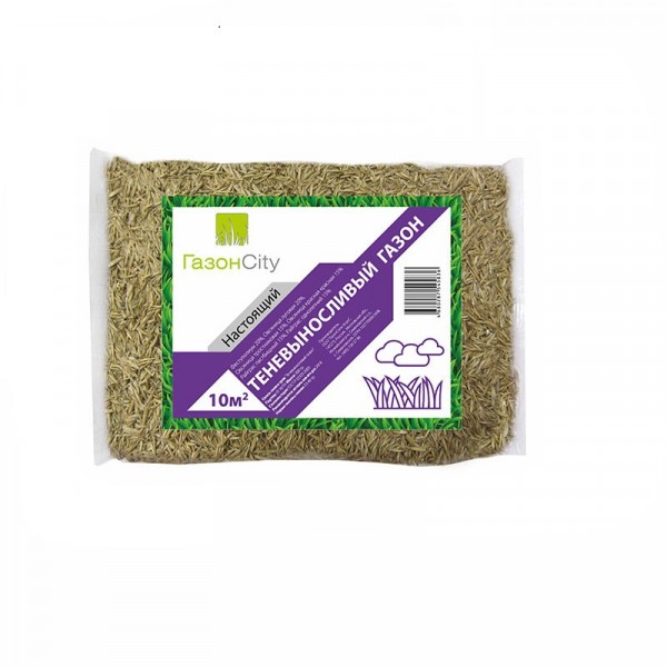 Фото Семена газона настоящий теневыносливый 0,3кг